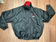 Men’s Renault Trucks Black Waterproof Bomber Jacket Size XXL 2XL VGC