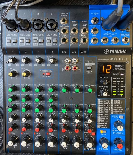 Yamaha mg10xu mixer with - yamaha, power