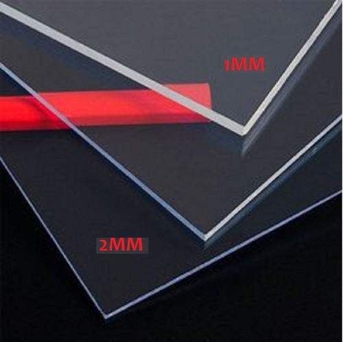 Clear acrylic sheet - clear, plastic