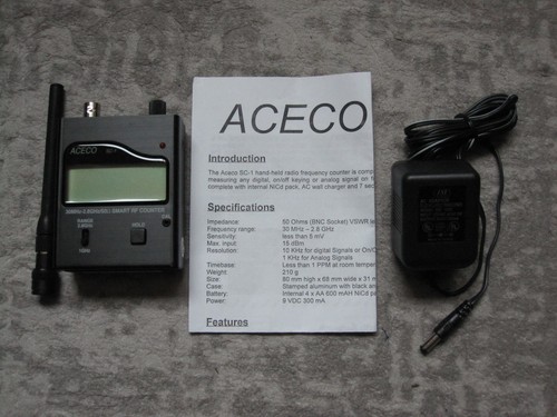 Aceco rf frequency - sc-1,
