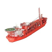 Exquisite  Floating Production Tanker 3D Paper Model Ship Gifts