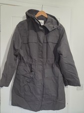 Womens Zara Grey Hooded Parka