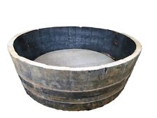 OAK WHISKY BARRELS - CHOOSE YOUR SIZE!  WOODEN PLANTERS / TUB / MINI POND GARDEN