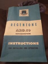 Regentone Radio gramophone