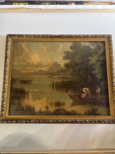 Gold gilt wood ornate - gold,