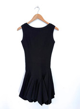 Alaia Paris Black Textured Dress UK 10