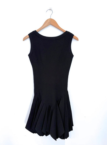 Alaia paris black textured - black,