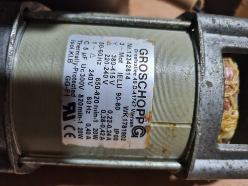 Ubert rotisserie gear motor - ubert,