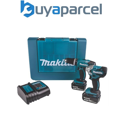 Makita 18v dlx2336f01 twin kit - 18v,