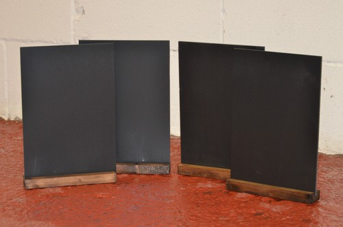 Table top chalkboard - table,
