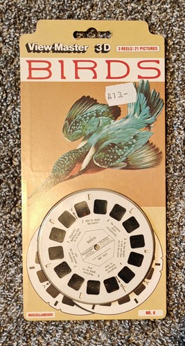 Birds viewmaster reel set - -,