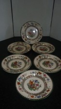 Vintage Spode Chinese Rose 6x Side plates 6.25"