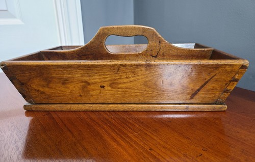 Antique oak kitchen workbox - kitchen,