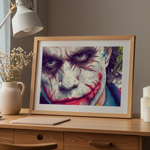 Joker heath ledger batman - heath, a3