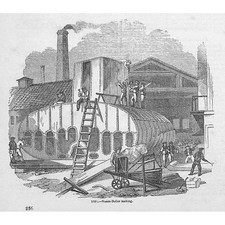 Steam Boiler Making - Antique