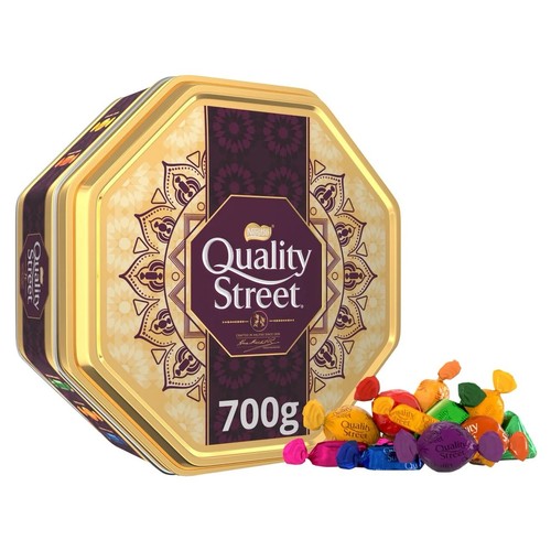Quality street tin - quality,