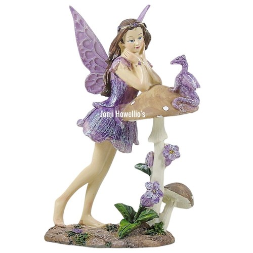 Fairy toadstool dragon - fairy,
