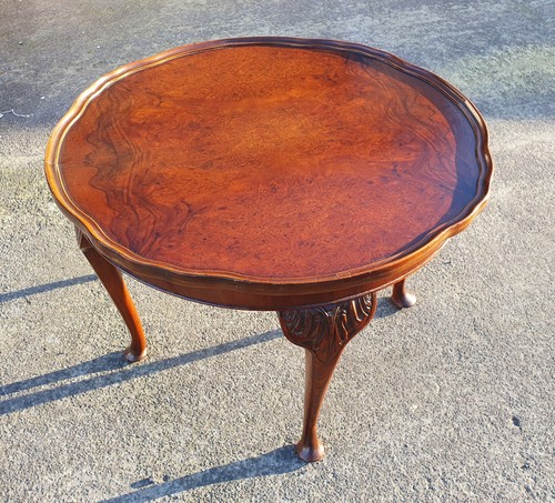 Art deco burr walnut veneered - art,