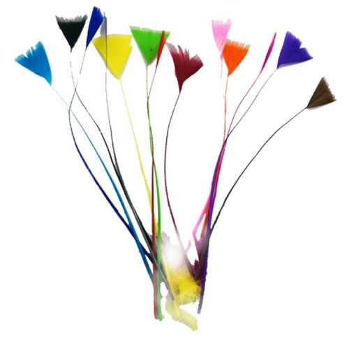 Stripped goose tree feathers - stripped,