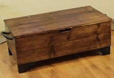 Rustic Industrial Trunk, Wooden Trunk,  Storage Trunk, Storage Chest