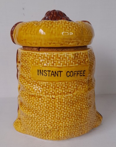 Instant coffee storage pot - coffee,