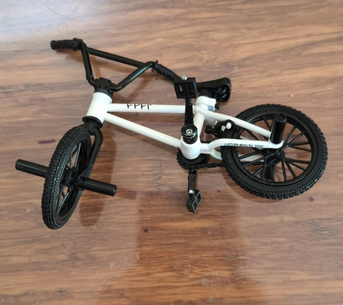 White black bmx bike - &,