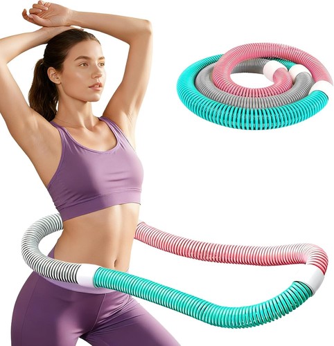Weighted hula hoop - hoop, foldable
