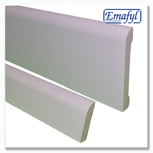 Plastic 100mm bullnose - plastic,