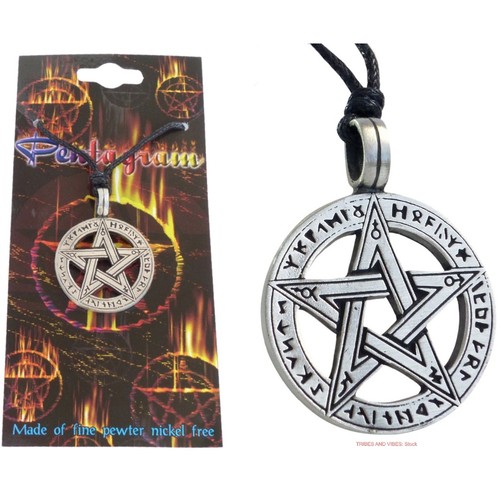 Pagan pentagram runes - pagan,