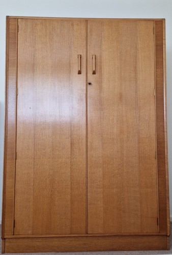 Large vintage double wardrobe - double,