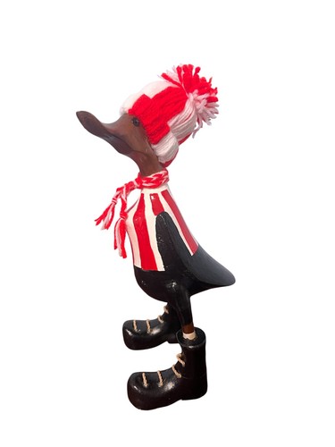 Wooden sunderland duck - duck, red