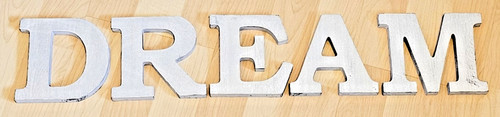 Wooden dream sign wall - wooden,