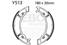 EBC Brakes Plain Motorcycle Replacement Brake Shoes For Yamaha Y513