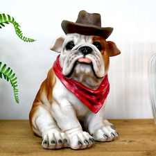 Cowboy Bulldog Ornament