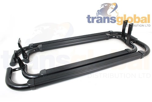 Black side steps for land - side,