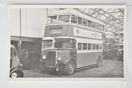 Southdown double decker bus - double,
