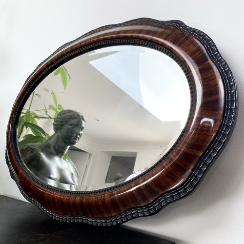 Edwardian oval mantelpiece - oval,