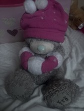 Winter Me to You Bear Tatty Teddy Plush Soft Toy Blue Nose