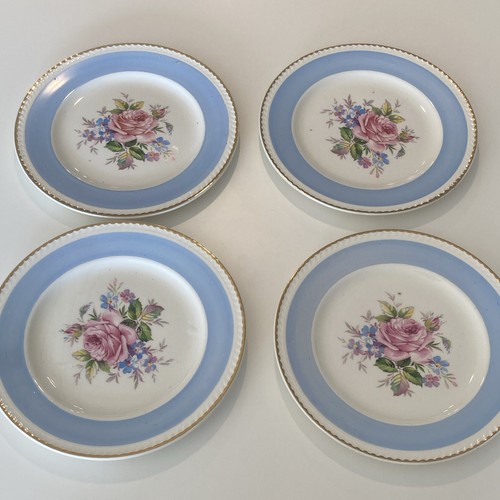 Portland pottery floral - portland, side