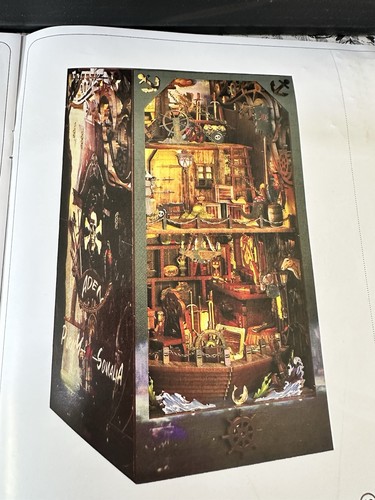 Pirate ship dolls house kit - pirate,