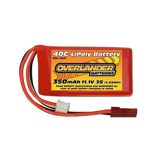 Overlander 350mah 3s 40c - 11.1v,