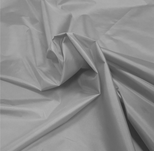 Grey nylon look fabric 5oz - nylon,
