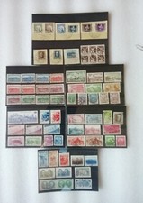 CZECHOSLOVAKIA 1926 - 1969 collection of 67 stamps used 