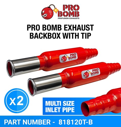 Pro bomb two universal back - x2,