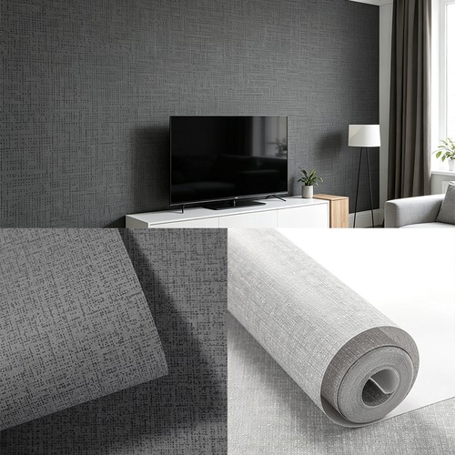 Plain textured wallpaper thick - plain,