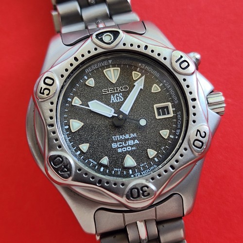 Seiko titanium scuba - seiko, watch