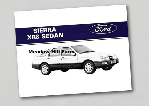Fridge magnet ford - sierra, xr8