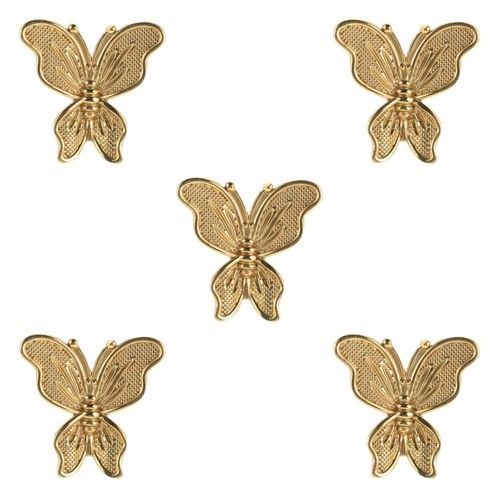5pcs brass butterfly cabinet - 5pcs,