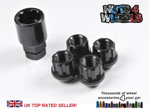 Black locking wheel - black,