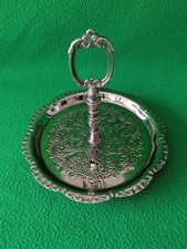 Vintage Silver Plated cake